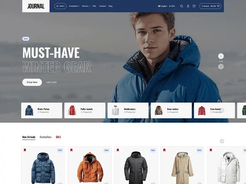 Urban Style Moda V2 Tema Görünümü