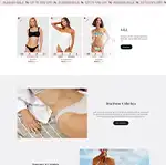 Mobil İç Giyim Sitesi Görünümü