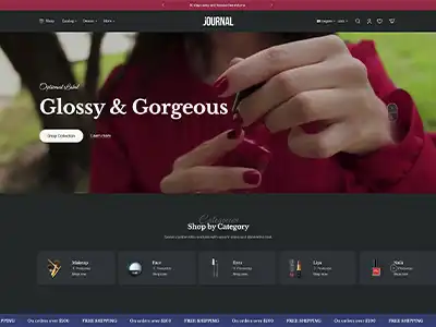 Glamour Box makyaj teması