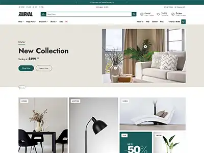 Nordic Home mobilya teması