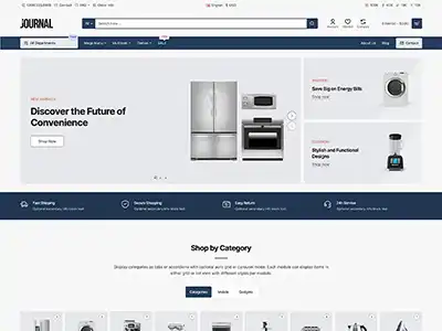 Home Tech beyaz eşya teması